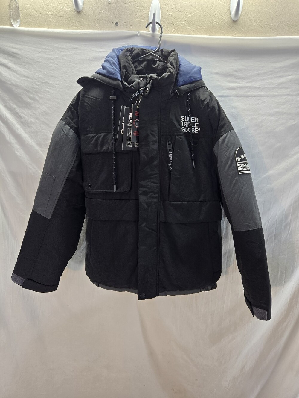 Super Triple Goose Men's Size Large Parka Jacket New with Tags